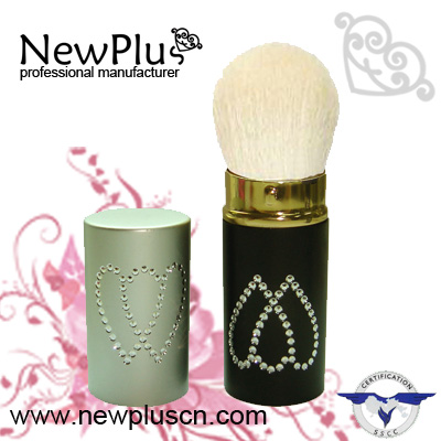 Fashionl Retractable Travel Powder Brush
