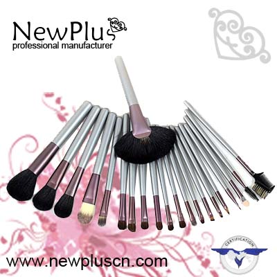 21PCS silver  Makeup Brush Set