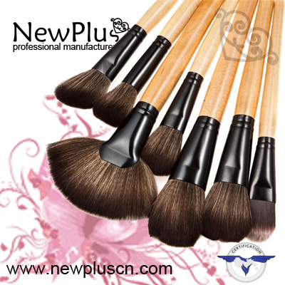 32PCS natural  handle  Makeup Brush Set