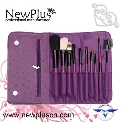 10PCS 彩色colorful Makeup Brush Set