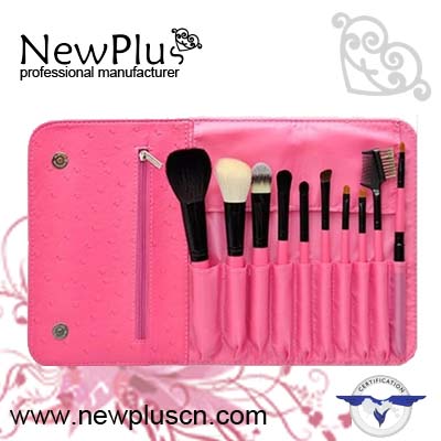 10PCS 彩色colorful Makeup Brush Set