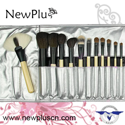 26PCS natural handle black ferrule Makeup Brush Set