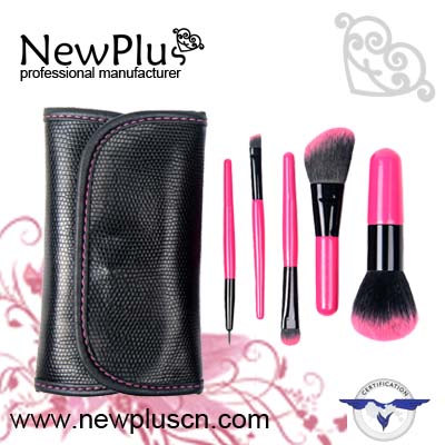 5PCS color handle Makeup Brush Set