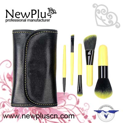 5PCS color handle Makeup Brush Set