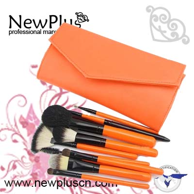 10PCS color handle Makeup Brush Set