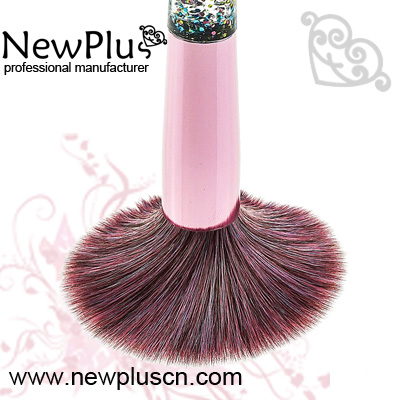 glitter makeup brush set