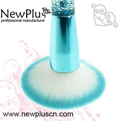 glitter makeup brush set