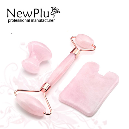 Rose quartz facial Roller