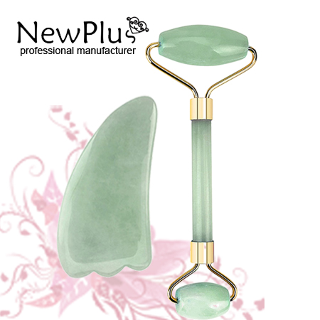 light Aventurine roller & Gua Sha
