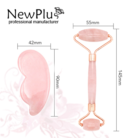 rose quartz roller set