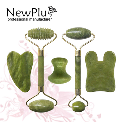 Chinese jade roller set