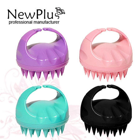 silicon hair brush