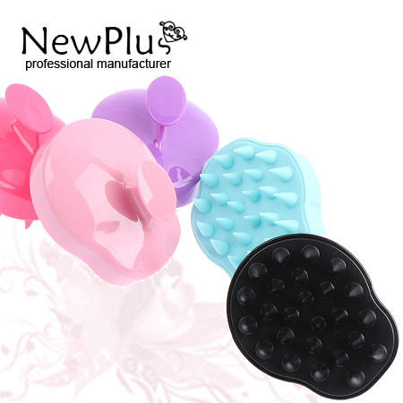 silicon hair brush