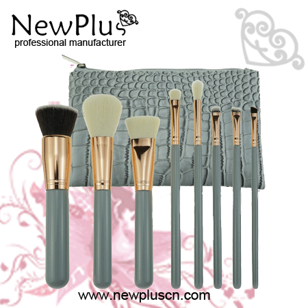 colorful  makeup brush set