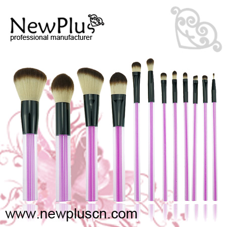 colorful  makeup brush set