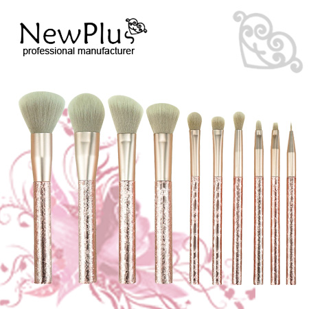 colorful  makeup brush set