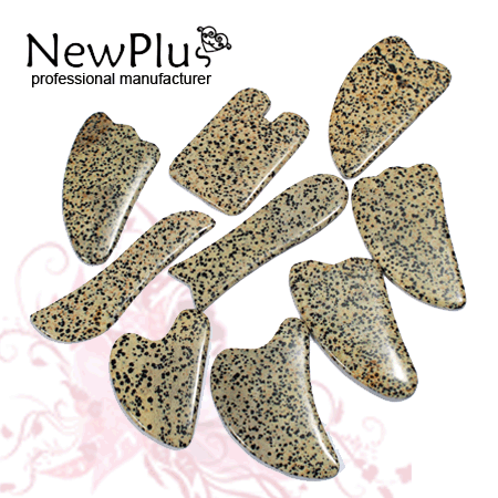 yellow spots Gua Sha