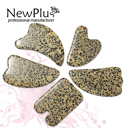 yellow spots Gua Sha
