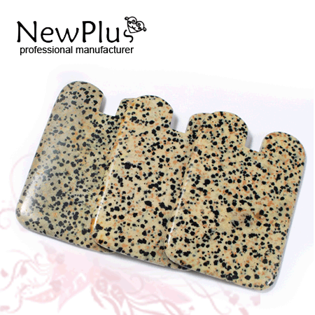 yellow spots Gua Sha