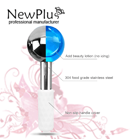 Ice facial roller