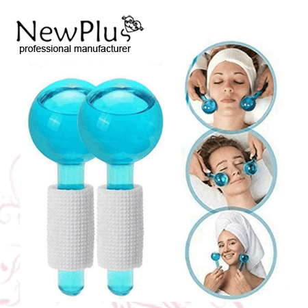 Ice facial roller
