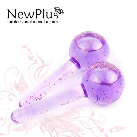 Ice facial roller