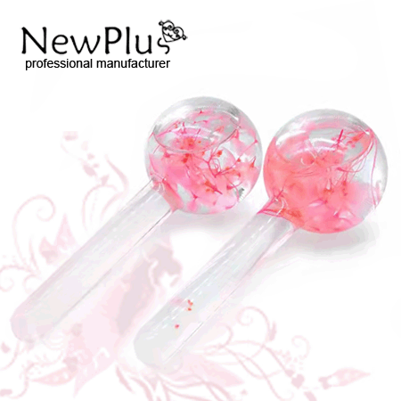 Ice facial roller