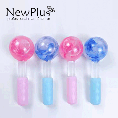 Ice facial roller
