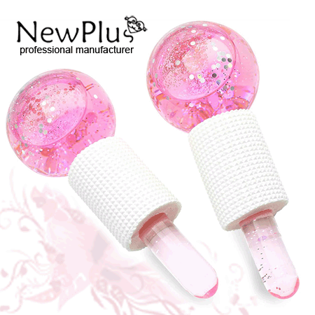 Ice facial roller