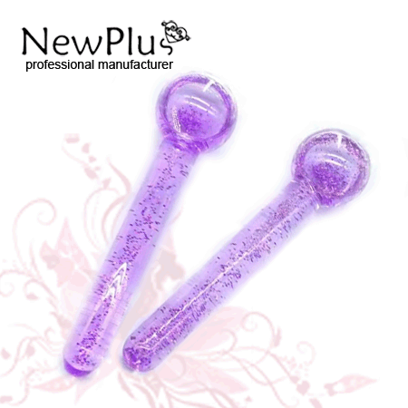 Ice facial roller