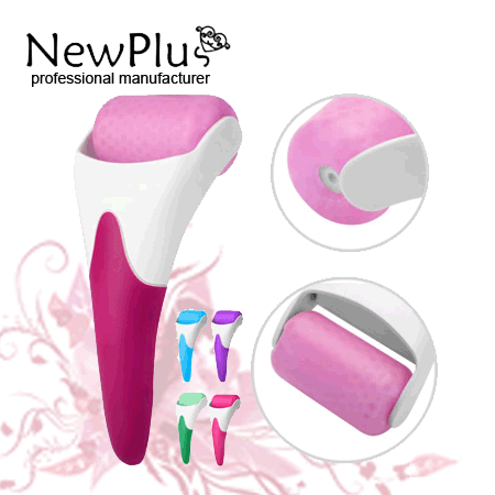 Ice facial roller
