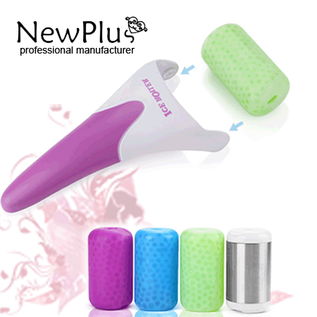 Ice facial roller