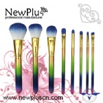colorful 8PCS brush set