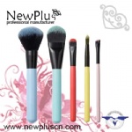 colorful 5PCS brush set
