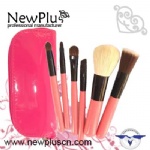 6PCS red Makeup Brush Set