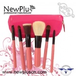 6PCS red Makeup Brush Set