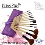 12PCS black Makeup Brush Set