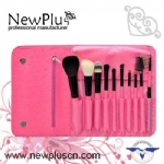10PCS 彩色colorful Makeup Brush Set