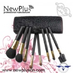 8支装红色柄黑色管化妆套刷