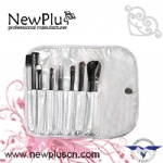 7PCS  wood handle Makeup Brush Set