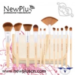 12PCS bamboo handle Makeup Brush Set