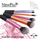 6支彩色长管化妆套刷