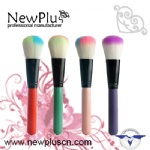 3 colors hair makeup Brush