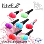 heart shaped colors hair makeup Brush
