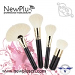 4支装黑柄金管化妆套刷