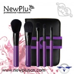 5支彩色柄化妆套刷